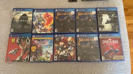 10 New Playstation 4 Video Games PS4
