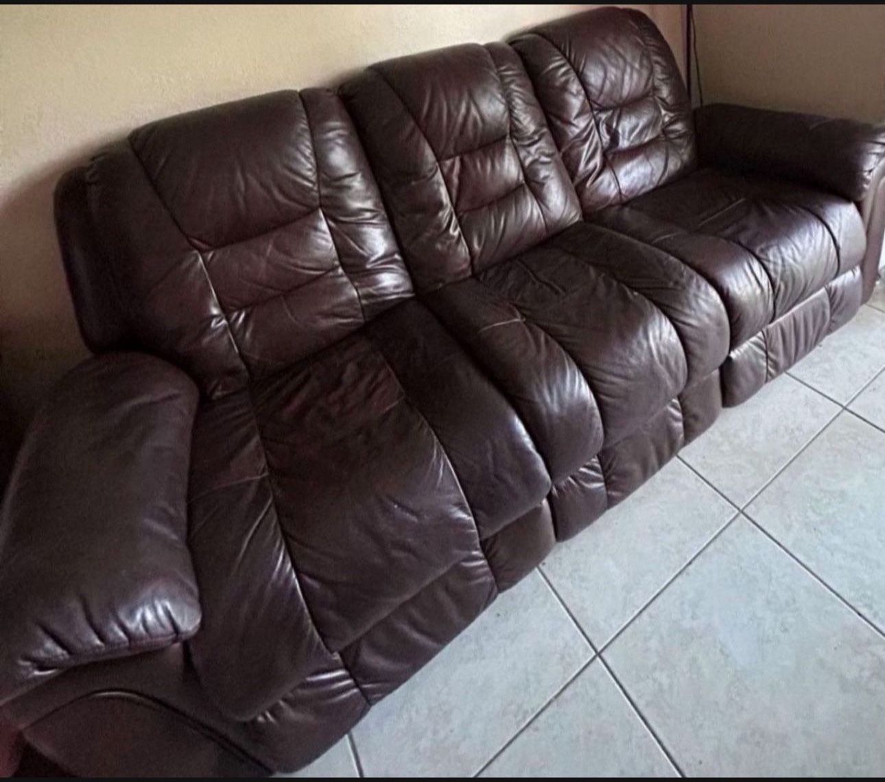 Leather Sofa