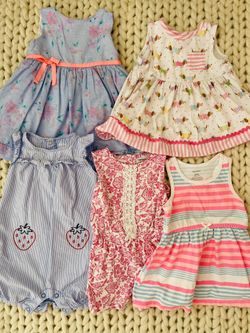 BEAUTIFUL Girls Dresses & Rompers Size 6-9months