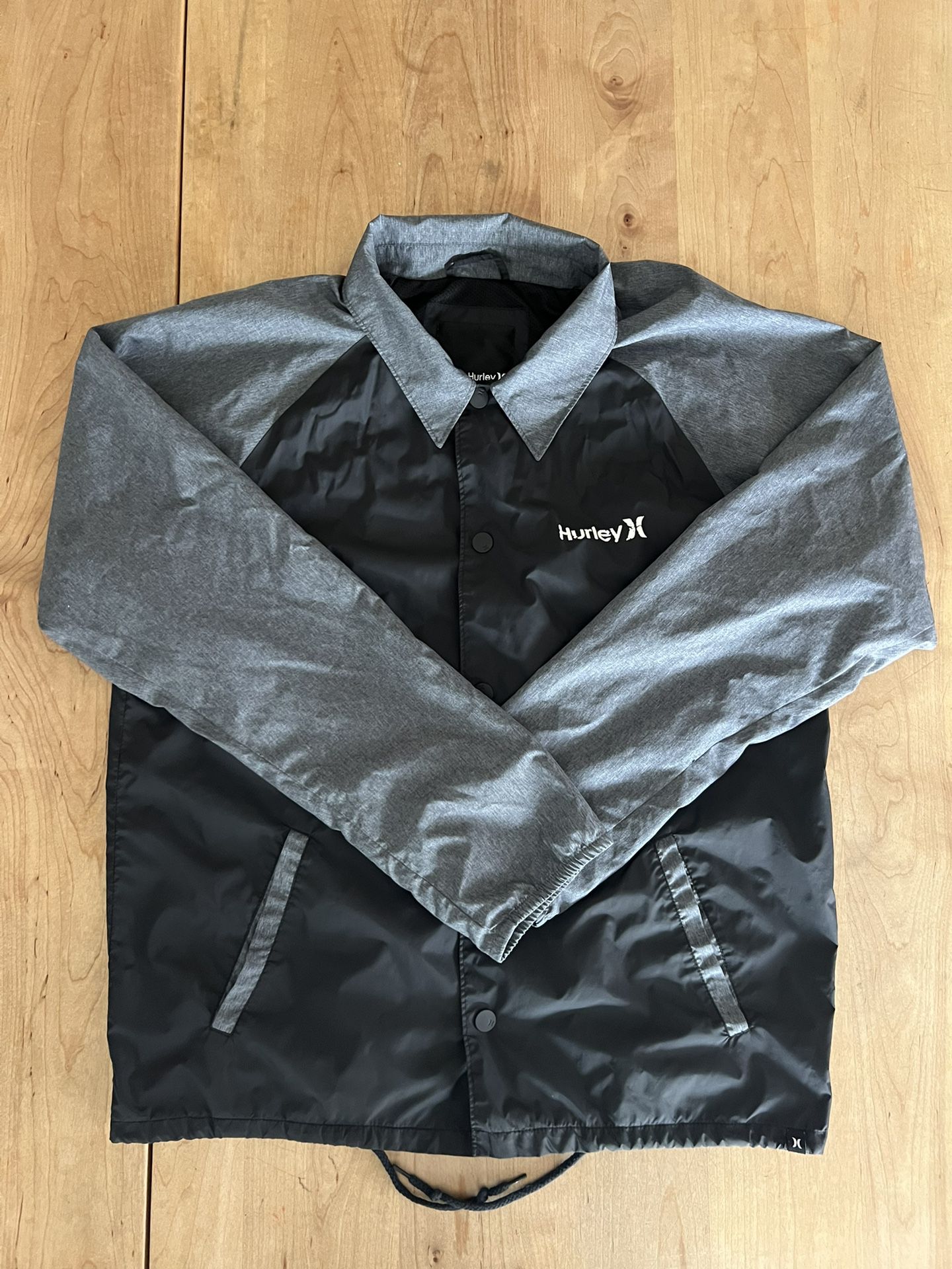 Hurley Windbreaker Jacket Men’s Medium Excellent Condition