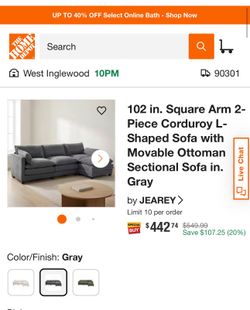 L Shape Sofa