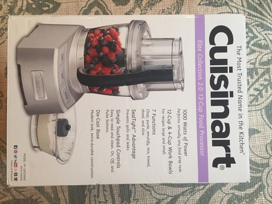 Brand New, Never Opened Cuisinart 12-cup food processor