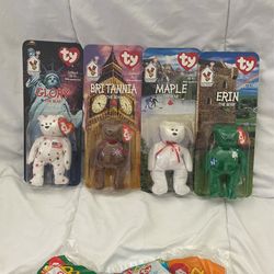 Beanie Babies McDonalds Set Of 4