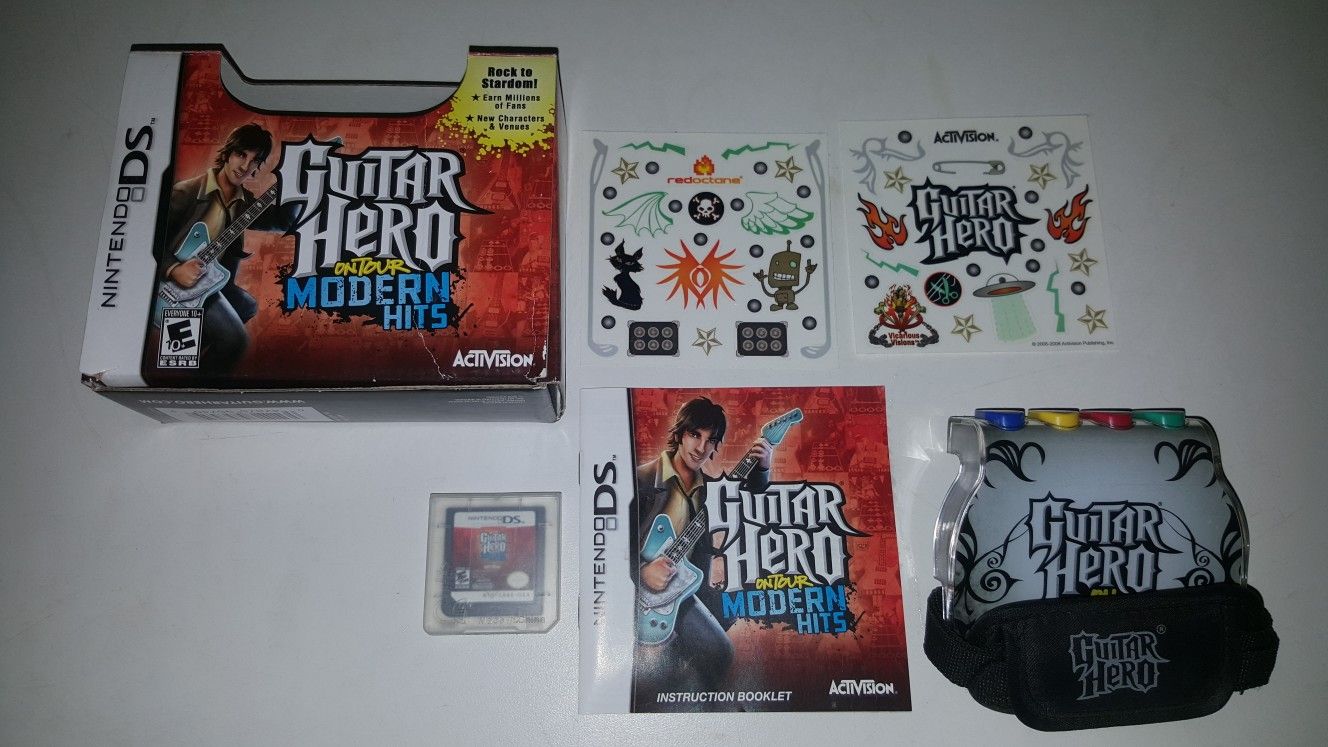 Guitar Hero for "nintendo DS"