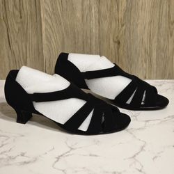 Easy Street Womens Essie Heeled Sandals