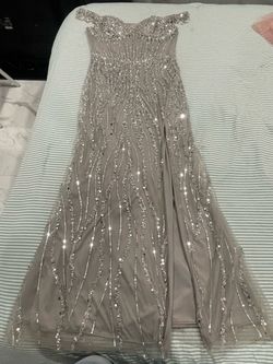 Gray dress
