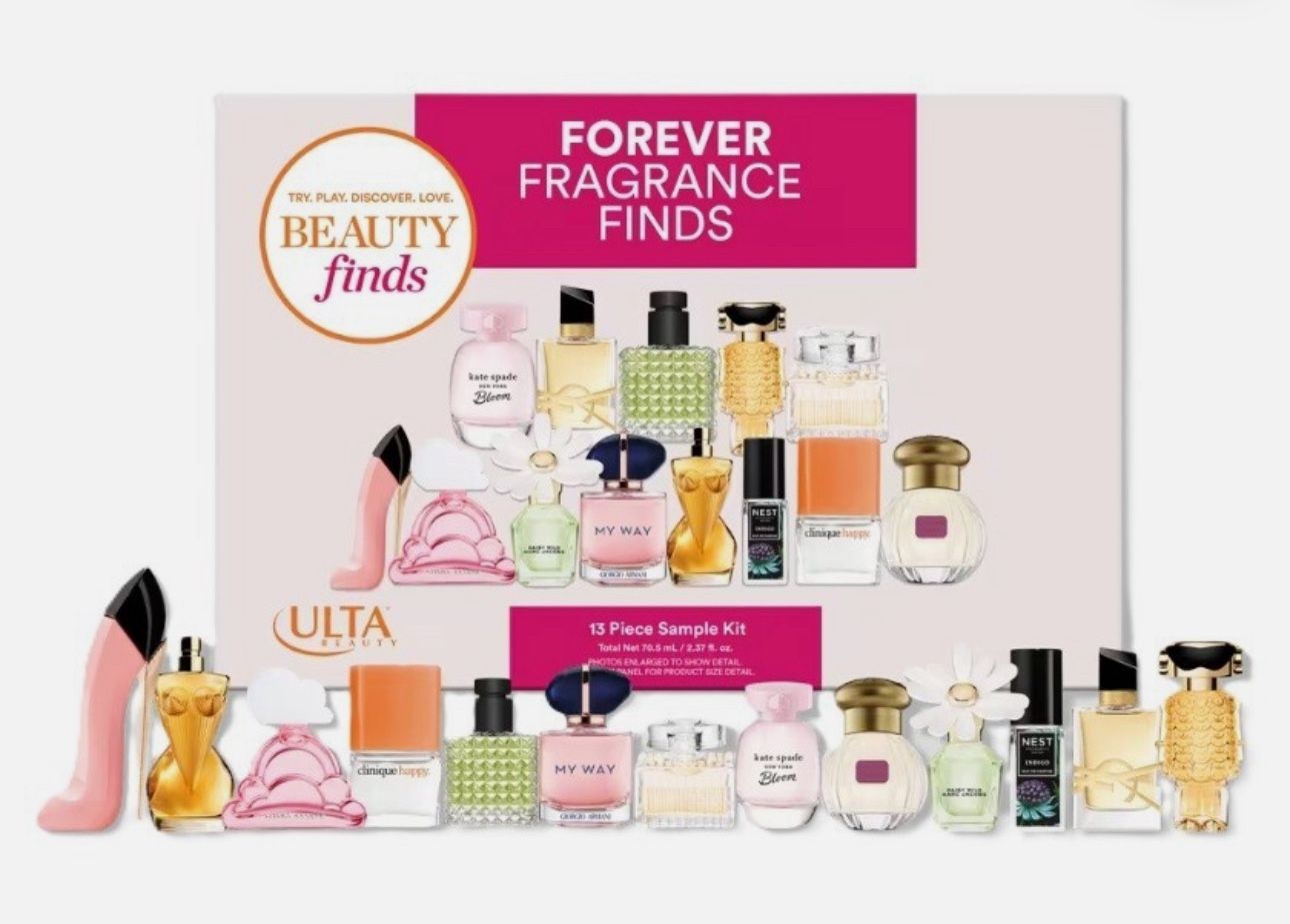 š„NEWš„ Ulta Beauty "Forever Fragrance Finds" 13 Piece Mini Perfume Sampler Set Kit 2025