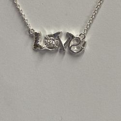 Sterling Silver 925 LOVE Necklace for Firefighter, Harry Potter, Cycling, Biker & Soldier—$20 EACH