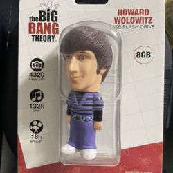 New Sealed Big Bang Theory Walowitz 8GB USB