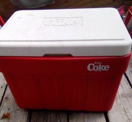Vintage Coke Cooler