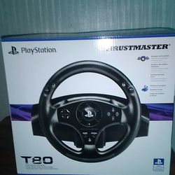 Playstation Steering Wheel And Gas Pedal Combo 