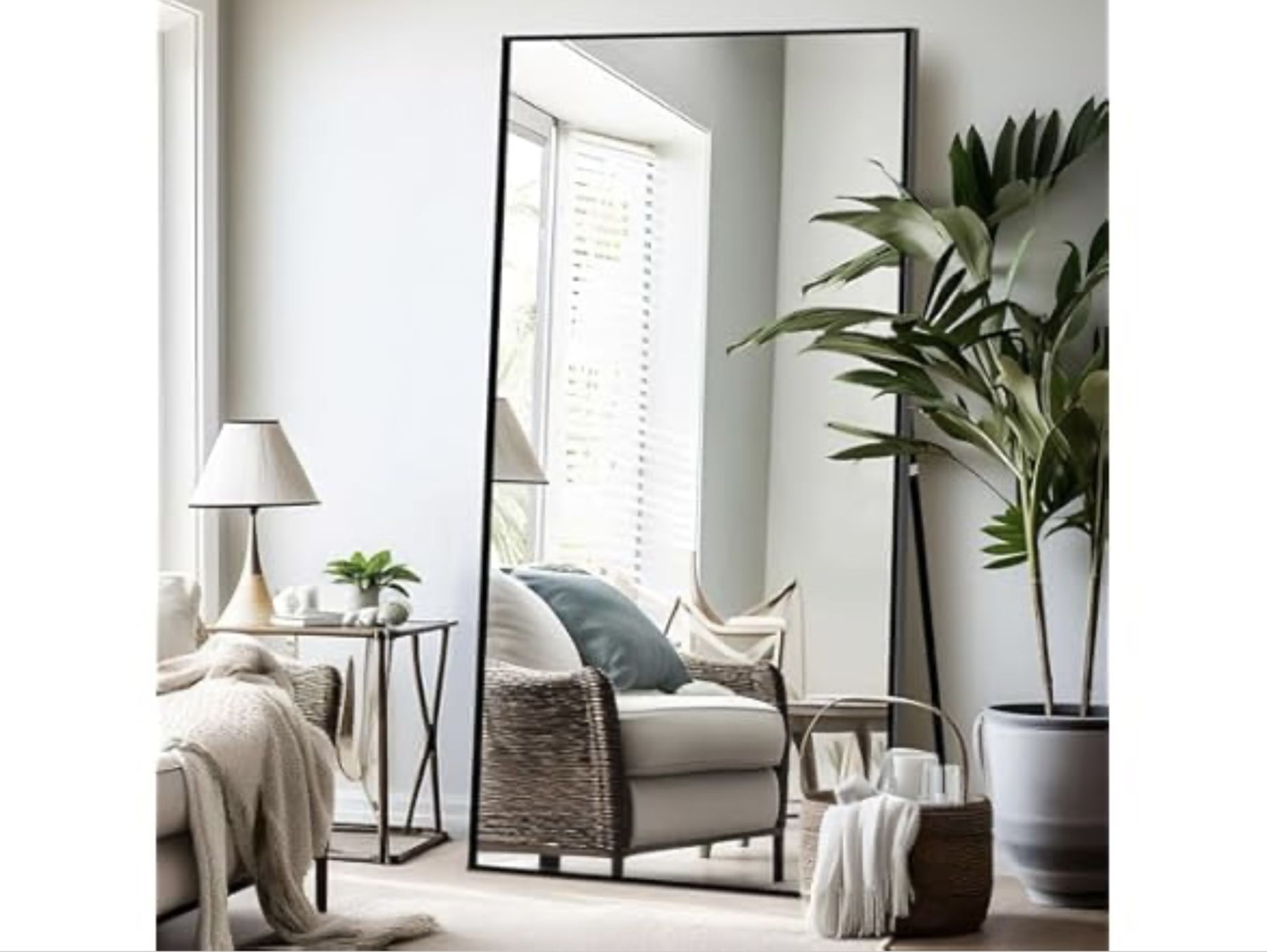 Large Floor Mirror 76”X 35“