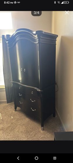 Tall Black Dresser Bundle