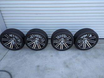 Golf Cart 15" Rims & 205/35/15" Tires