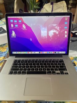 MacBook Pro 15” Retina Screen, 1TBHD 2.8Ghz Quad Core