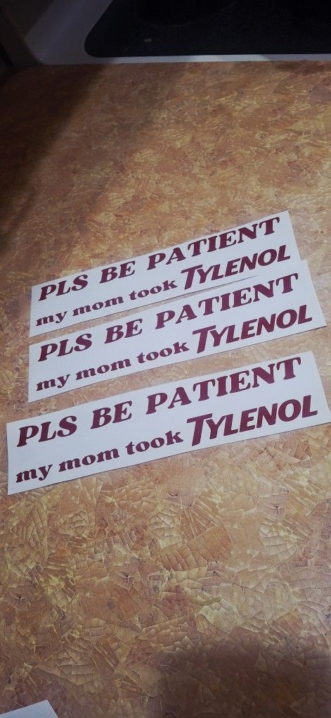 Funny Tylenol Sticker