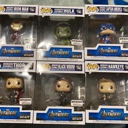 Avengers Funko POP Set Complete