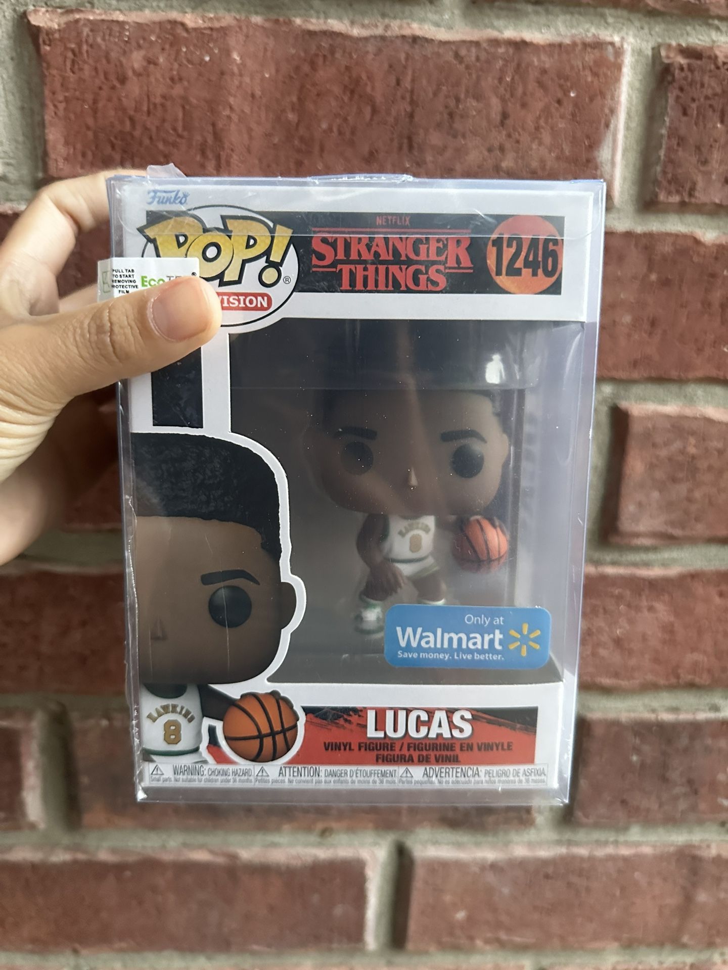 Funko POP! Television Stranger Things Lucas #1246 Walmart Exclusive Vinyl Figure