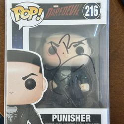 Punisher-Funko Pop- Signed
