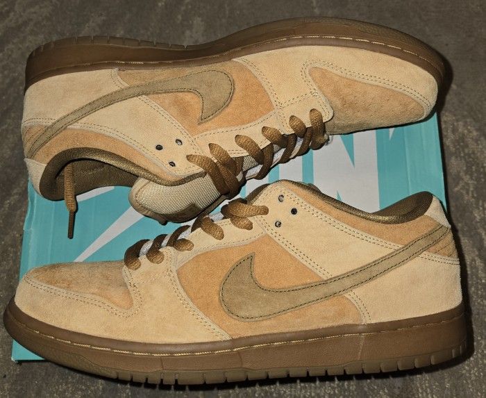 Nike SB Dunk Low Reverse WHEAT Sz 11M