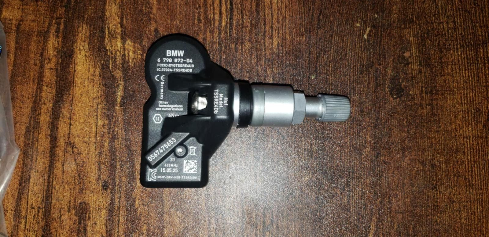 Bmw/mini Genuine Oem Tpms Tire Pressure Monitoring Sensor 