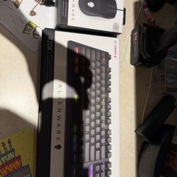 Brand New Alienware Keyboard Mouse Set