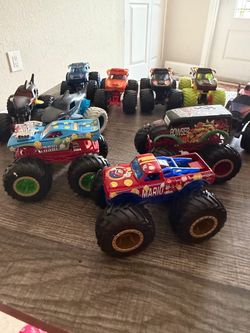 Mario Monster trucks