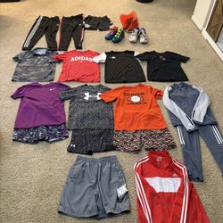 Boys Clothing And Shoe Bundle 