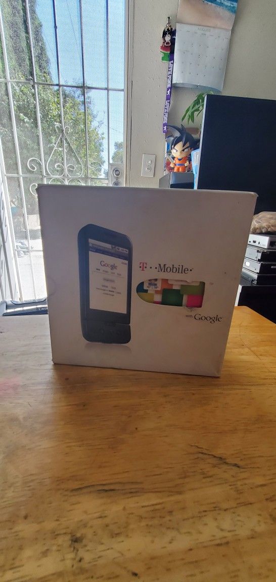 HTC Dream Google G1 T-Mobile Black Slider Android Phone