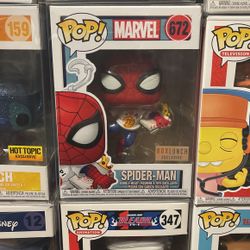 Spider-man With Pizza Funko Pop