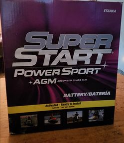 Brand new battery