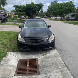 2008 Infiniti G35 (rebuilt title) $3,500