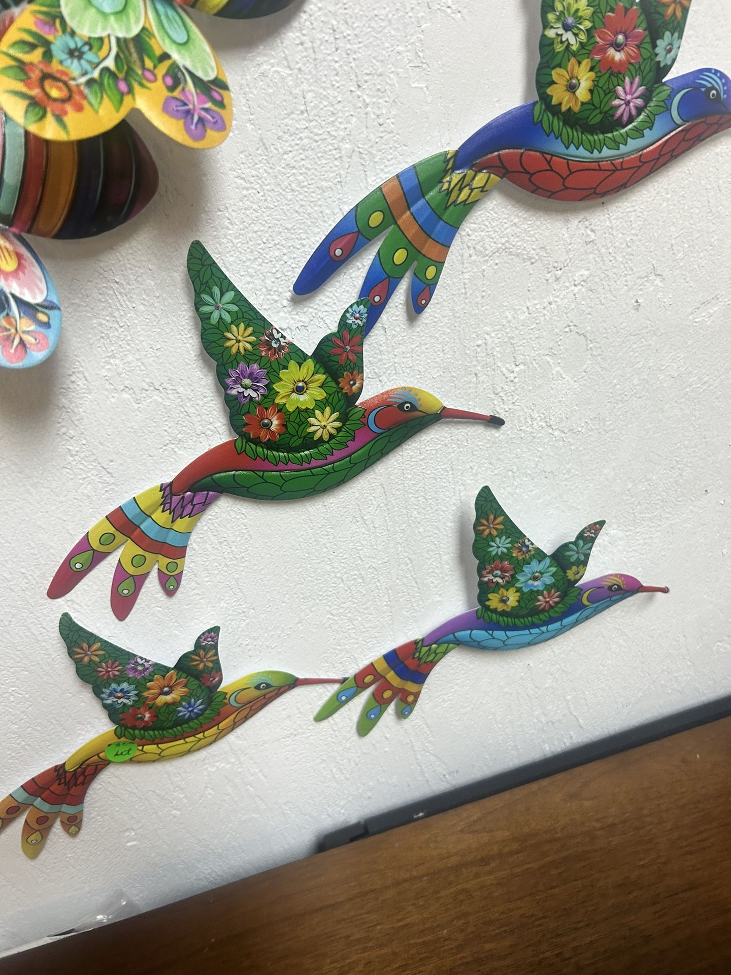 New Set Of 4 Hummingbirds