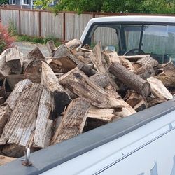 Cord Of Dry Split Wood Delivered 