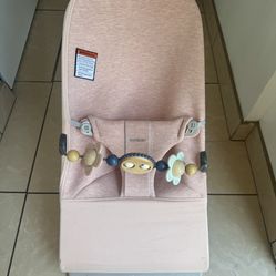 Bjorn baby bouncer with toy