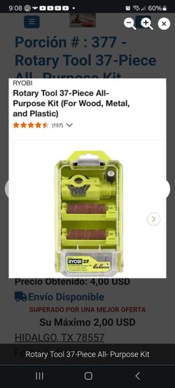 Ryobi 37 pcs Rorary Tool