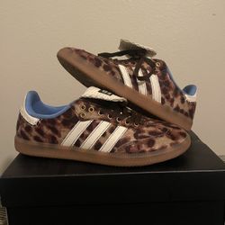 Wales Bonner x adidas Samba Pony 'Leopard'