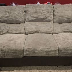 Large couch and love seat set
