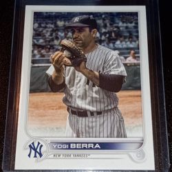 New York Yankees Yogi Berra Card 