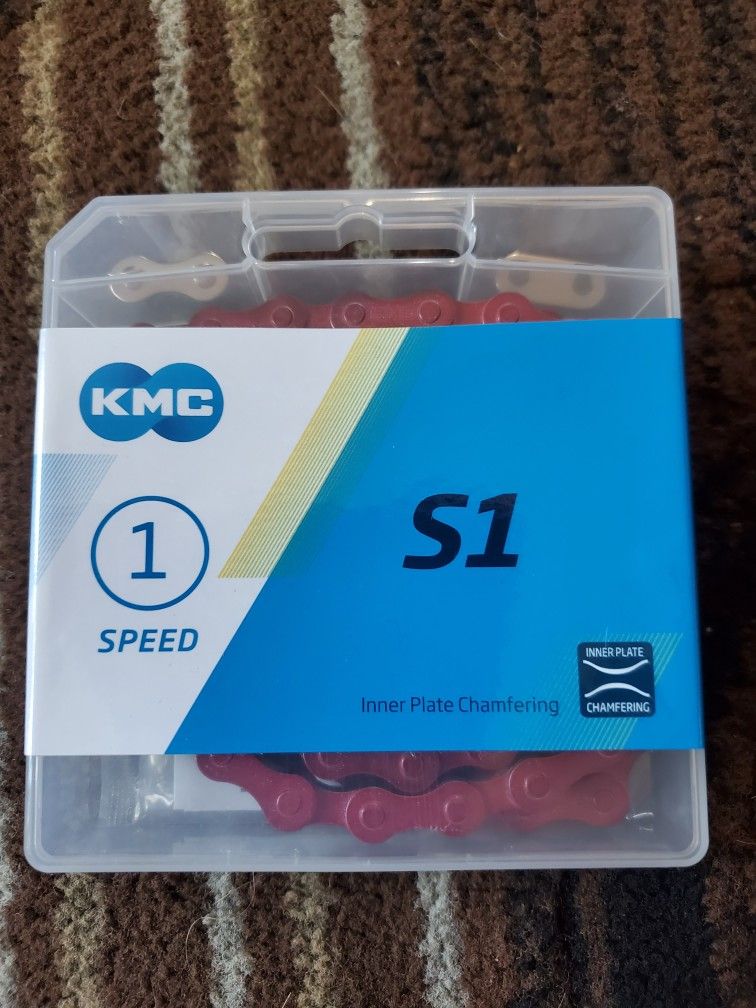 NEW Bicycle Bmx Kmc Chain Red