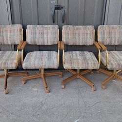 Retro Set Of Chairs (4)