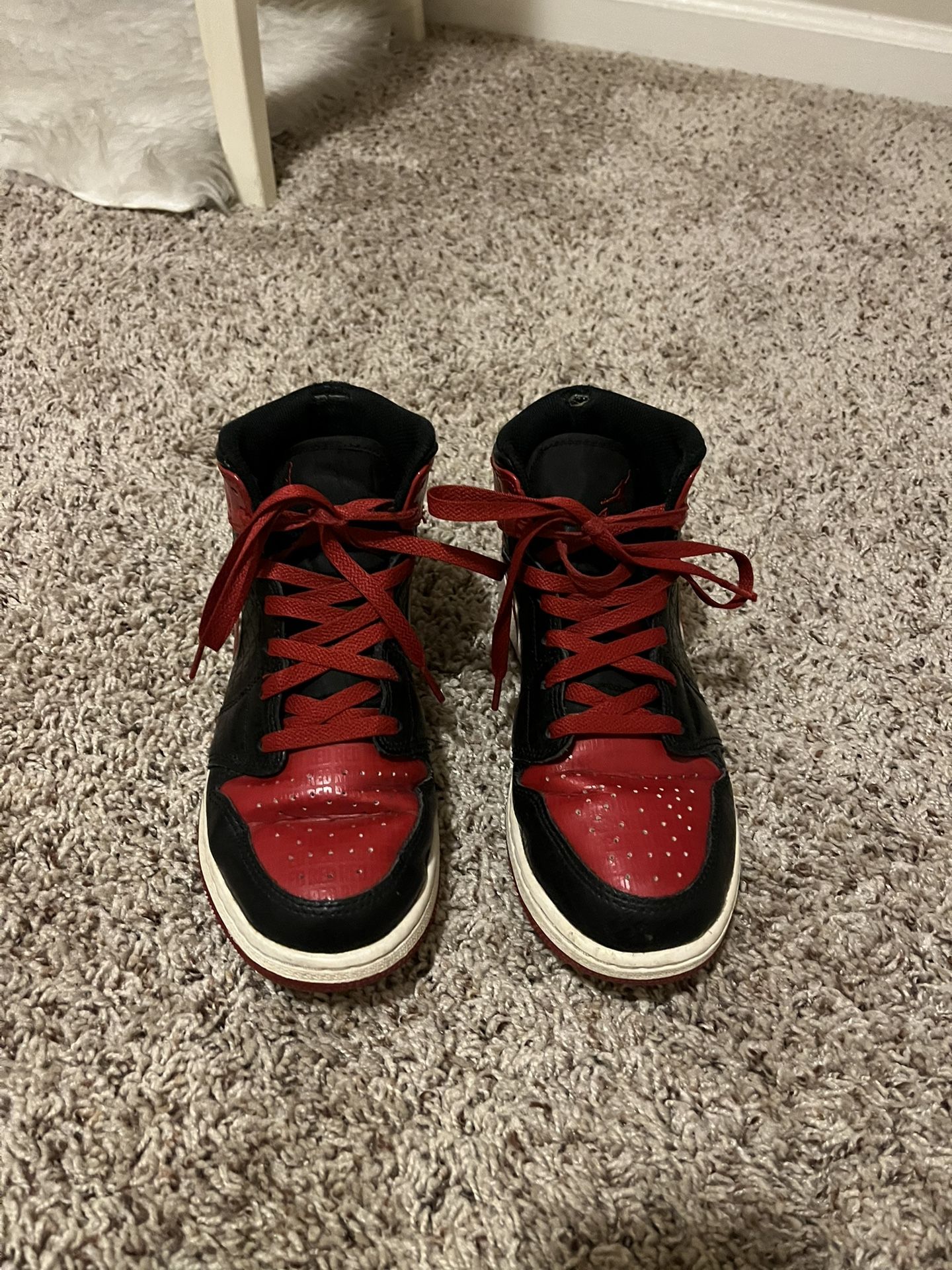 Black And Red Dunks