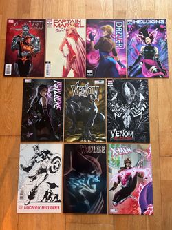Modern Keys Variants Exclusives Marvel 10 Comic Book Lot X-Men Venom Wolverine