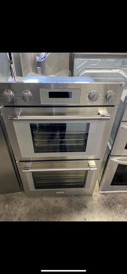Brand New! Thermador - Professional Series 30" Built-In Double Electric Steam and Convection Wall Oven - Stainless steel