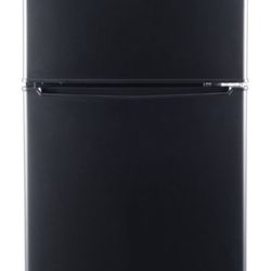 $50 OBO Black Mini Fridge With Freezer