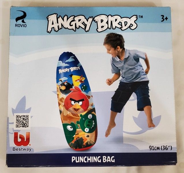 Angry Birds Punching Bag For Kids Brand New In Box