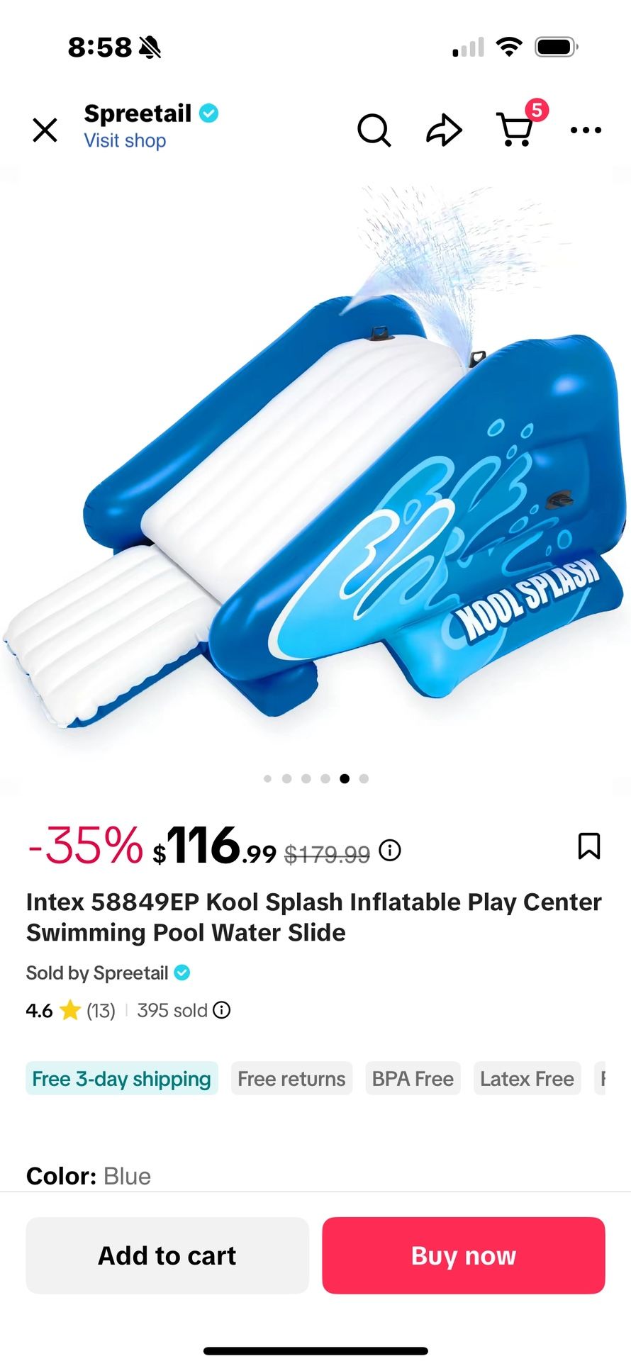 Kool Splash Water Slide