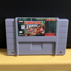 Donkey Kong Country 1 for Super Nintendo Entertainment System video game console cartridge SNES DKC