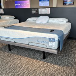 King Size EcoPerfect Prime 13” Medium Soft Hybrid Mattress - DISPLAY MODEL DISCOUNT - One Only