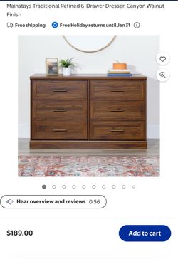 Drawer dresser